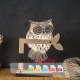 3d Lamba Dosyası, Dekoratif Masa Lambası, 3d Baykuş Çizim Dosyası - Model Baykuş