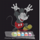 Mickey Mouse Wonderful Rhinestone Cut Template 8.03 Mb - 4 colors 9 molds - Svg Cdr Eps Dxf, Cricut Svg