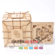 Encrypted 3D Wooden Treasure Box Mechanical Puzzle Ugears